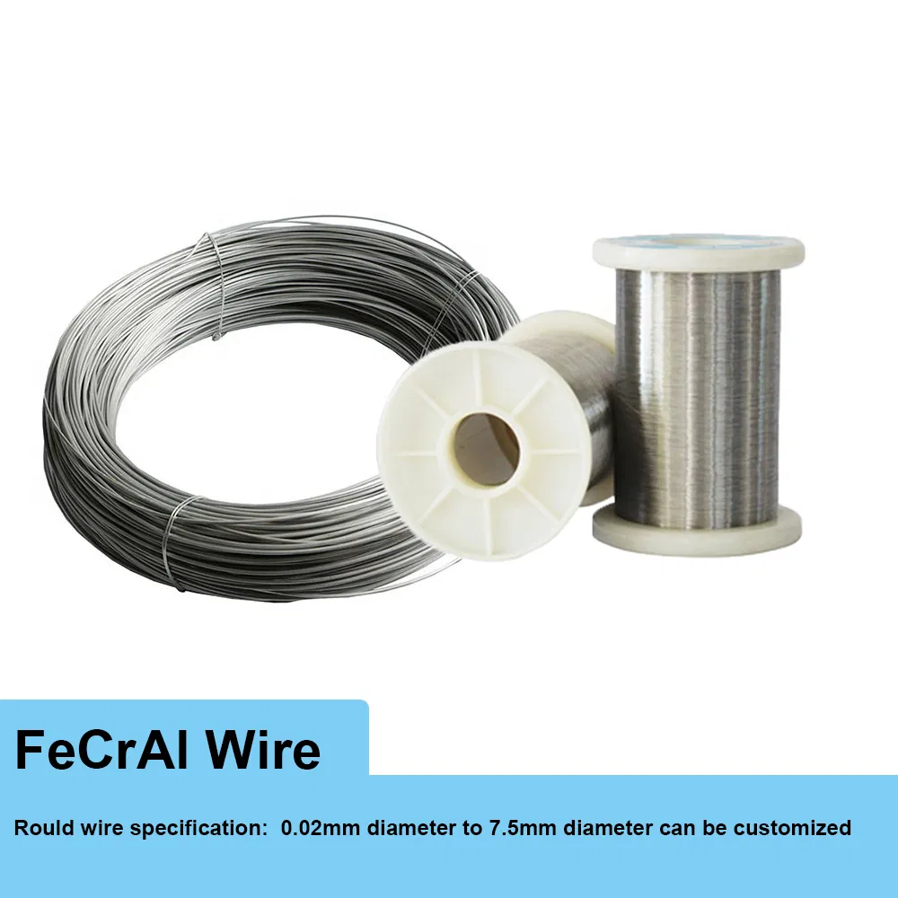 Hợp kim Fecral 0cr21al6nb 0cr27al7mo2 0cr25al5 Ức sưởi điện 0