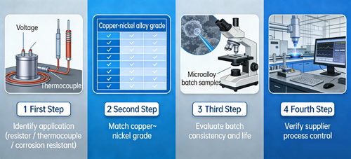 Latest company news about The Professional's Guide to Sourcing Copper-Nickel Alloy (Cupro-Nickel Wire)