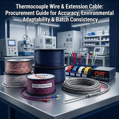 Latest company news about Thermocouple Wire & Extension Cable: Hướng dẫn mua sắm về độ chính xác, khả năng thích nghi với môi trường và sự nhất quán lô