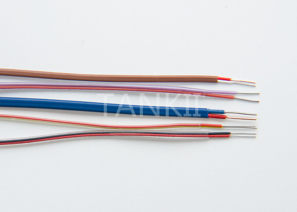 Dây cặp nhiệt điện mã màu IEC với vật liệu cách nhiệt PVC FEP PVC với 260 độ